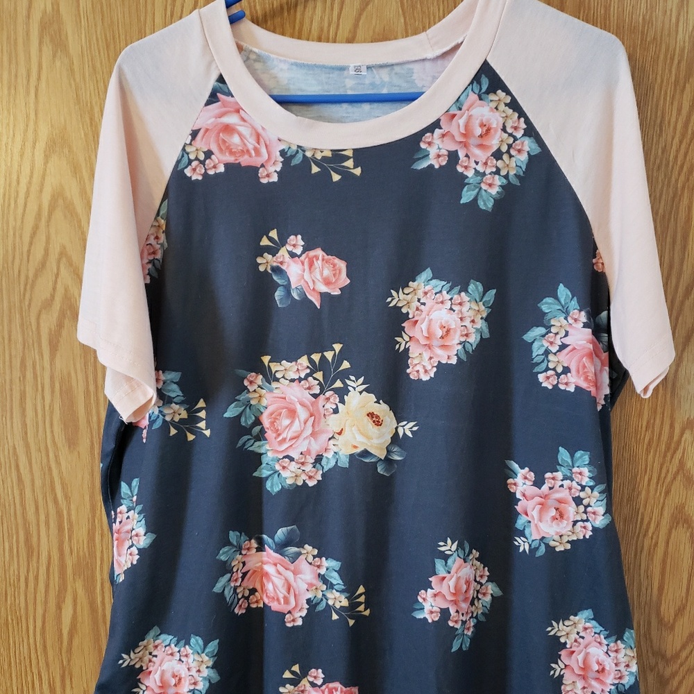 Cute floral t shirt
